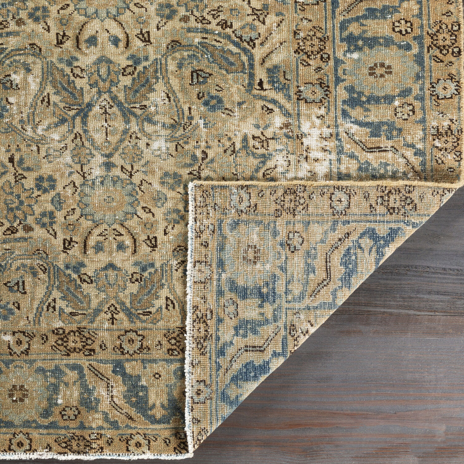 Antique One of a Kind 76 X 57 inch Rug, Rectangle