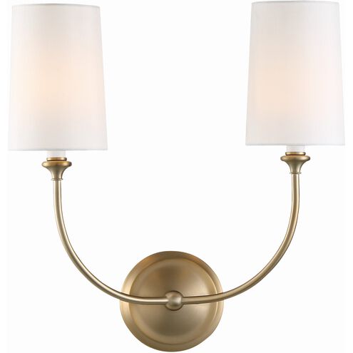 Sylvan Sconce Wall Light in Vibrant Gold