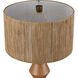 Belen 31 inch 9 watt Ochre Glazed Table Lamp Portable Light