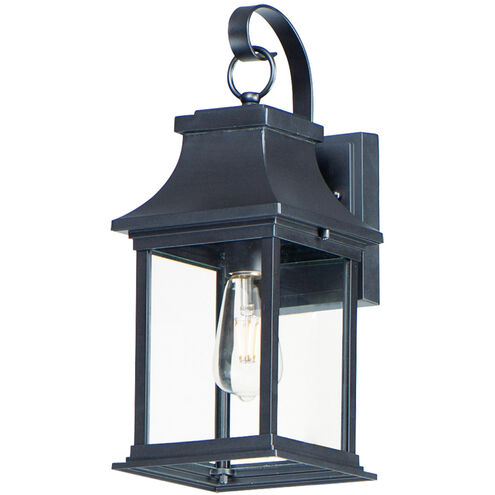 Vicksburg 1 Light 16 inch Black Outdoor Wall Mount