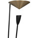 Jetset 71 inch 40.00 watt Matte Black Floor Lamp Portable Light