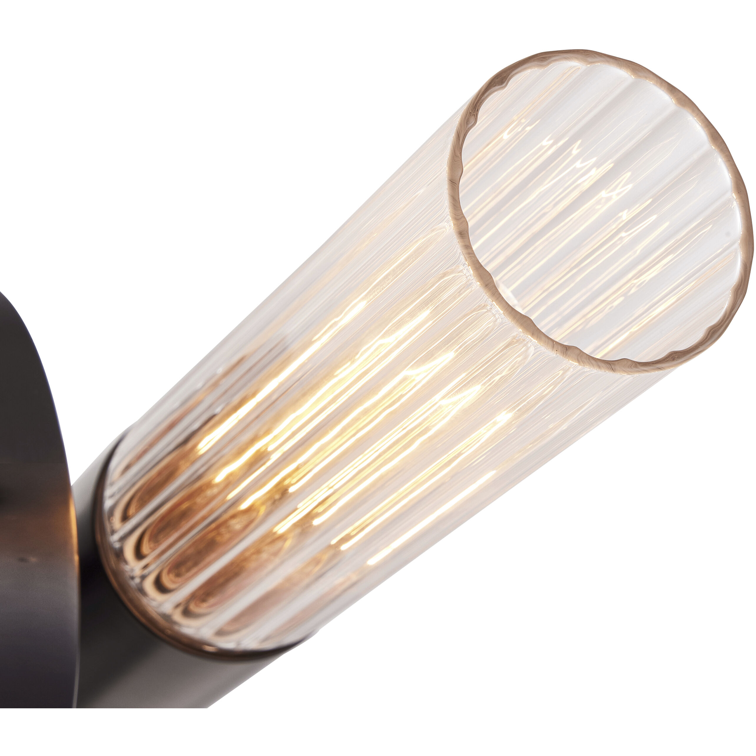 Fusion Collection - Rimini Family 1 Light 4.25 inch Matte Black ADA Wall Sconce Wall Light, EVOLV