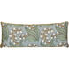 Chinoiserie 36 inch Multicolor Pillow