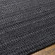 Hickory 108 X 72 inch Charcoal Rug, Rectangle