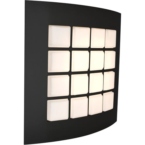 Quad 1 Light Black ADA Wall Sconce Wall Light
