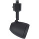 Bullet 1 Light 120 Black L Track Fixture Ceiling Light in 3000K, WAC Limited