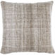 Mudcloth 20 X 20 inch Khaki/Grey/Ash/Light Silver Accent Pillow