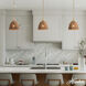 Arcelia 1 Light 12 inch Alturas Gold Pendant Ceiling Light, Medium