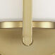 Elara 1 Light 5.25 inch Brushed Gold Wall Sconce Wall Light
