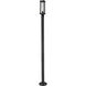 Glenwood 1 Light 88.75 inch Black Outdoor Post Mounted Fixture