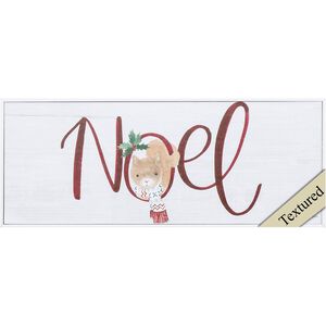 Christmas Collection 20 X 8 inch Non-Glass Framed Art