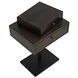 Enola 27 X 19 inch Ebony Walnut Side Table