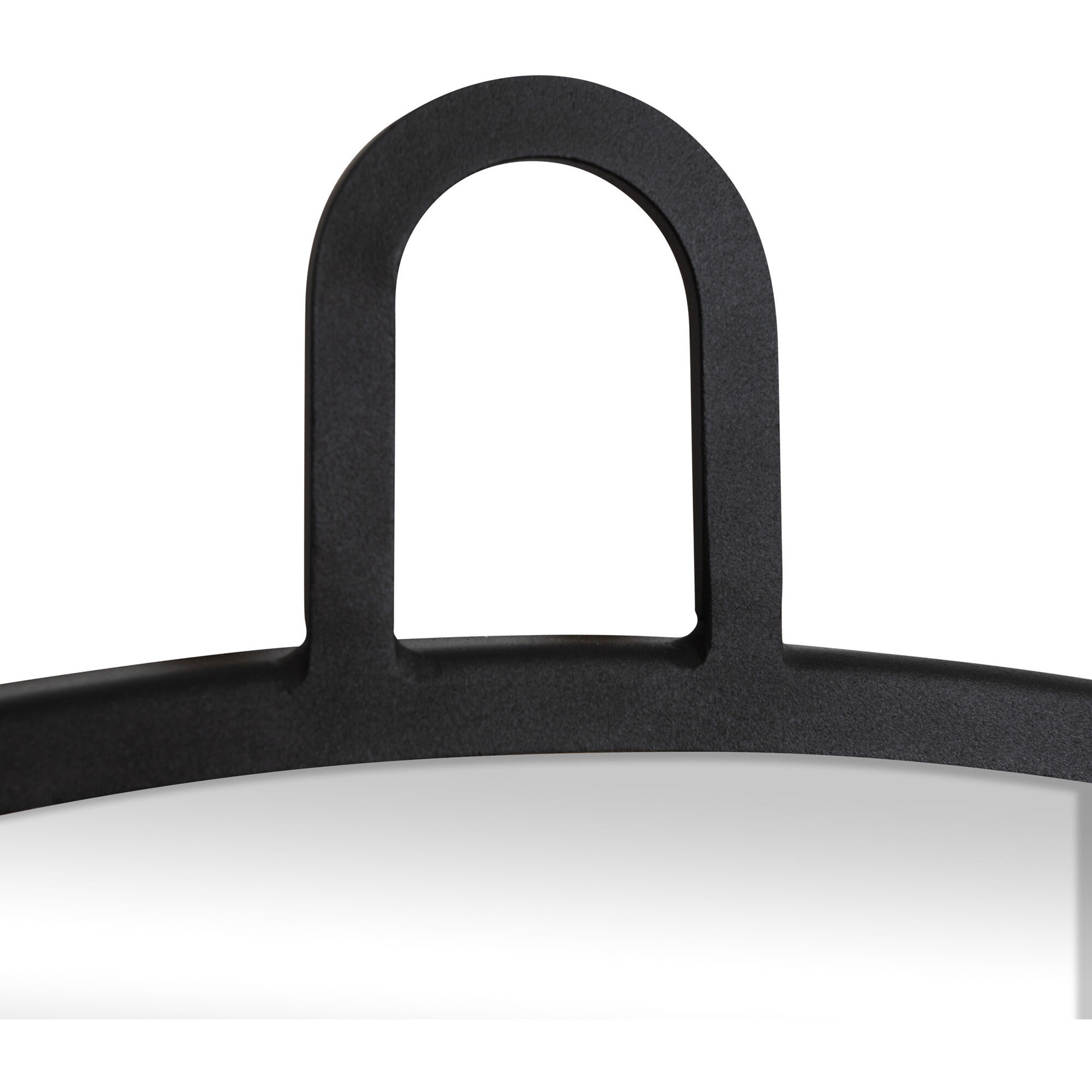 Stopwatch 43.25 X 40 inch Black Accent Mirror, Varaluz Casa