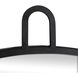 Stopwatch 43.25 X 40 inch Black Accent Mirror, Varaluz Casa