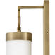 Lisa McDennon Baylor LED 24 inch Heritage Brass Bath Light Wall Light, Linear, Sconce