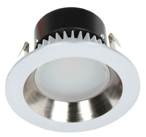 Recesso LED Satin Nickel and White LED Retrofit Module