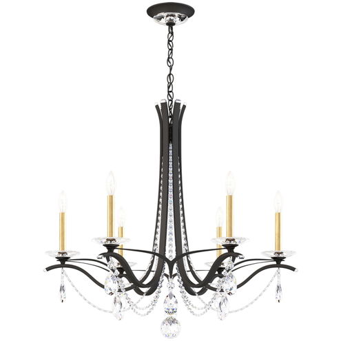 Sarella 8 Light 36.5 inch Black Bath Vanity & Wall Light in Radiance
