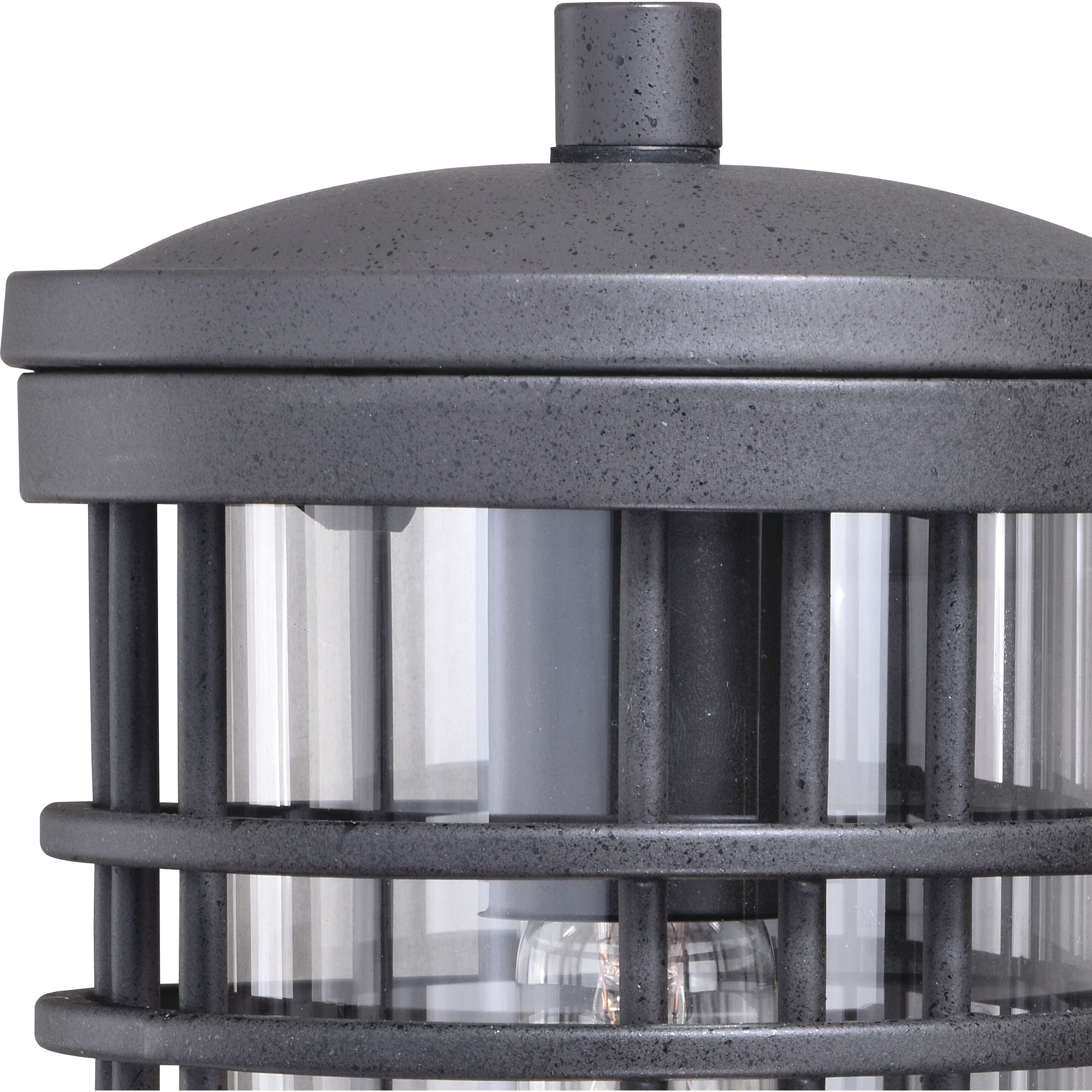 Wrightwood LED 10.75 inch Vintage Black Outdoor Wall