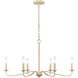 Ellisville 6 Light 30 inch Antique Cream Chandelier Ceiling Light
