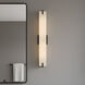 Seraphine Vanity Light Wall Light in Matte Black