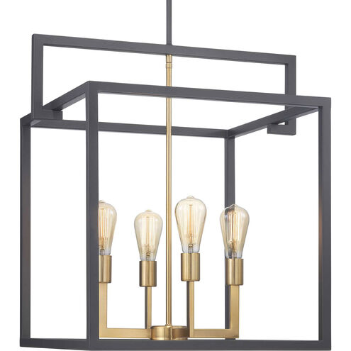 Blakely 4 Light 23 inch Graphite Foyer Pendant Ceiling Light, Design Series