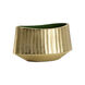 Chelsea House Gold/Dark Green Planter