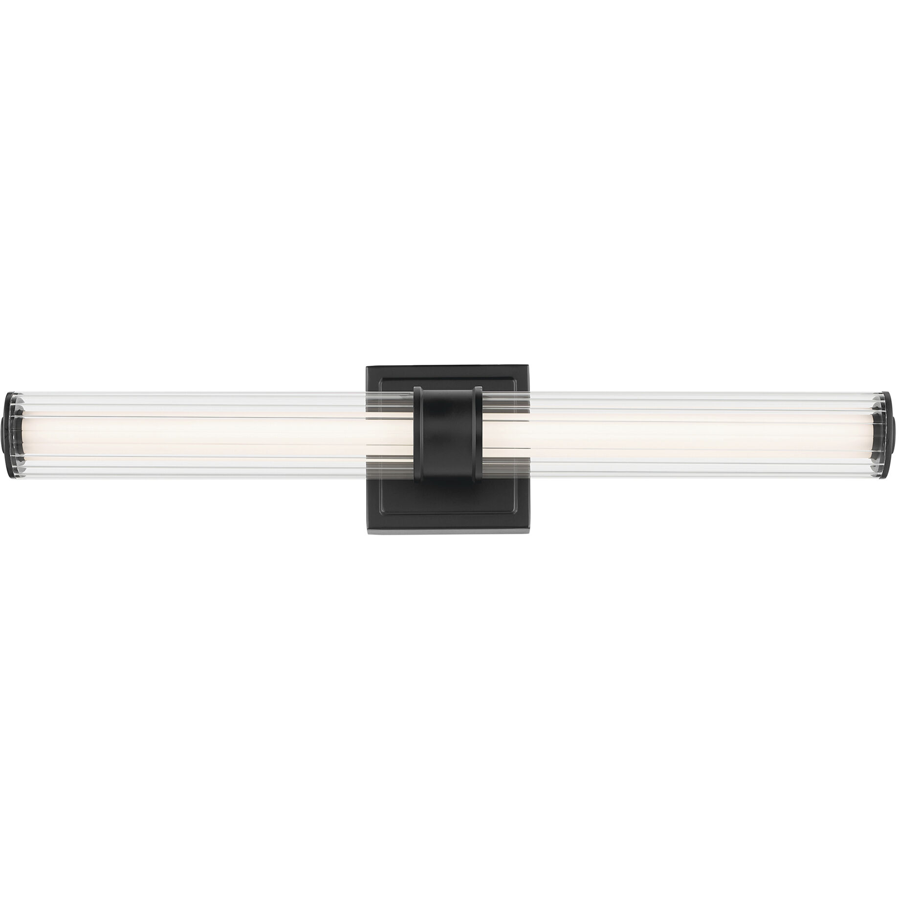 Laurene LED 26.5 inch Black Linear Bath Bar Wall Light, Medium