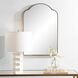 Sidney 30 X 20 inch Plated Brushed Brass Mirror
