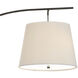 Cloister 70 inch 75 watt Oil Rubbed Bronze and White Floor Lamp Portable Light