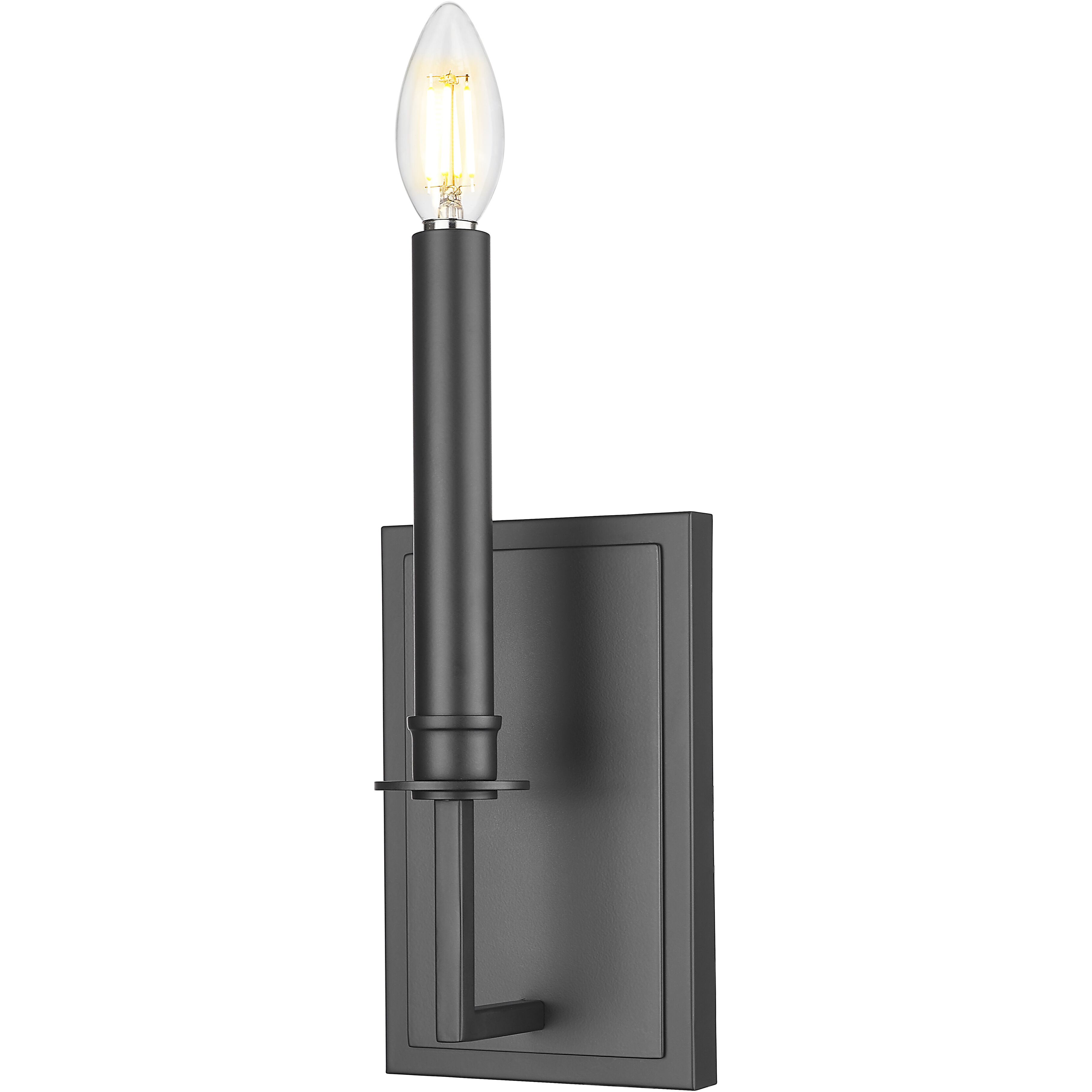 Orson 2 Light 4.75 inch Matte Black Wall Sconce Wall Light