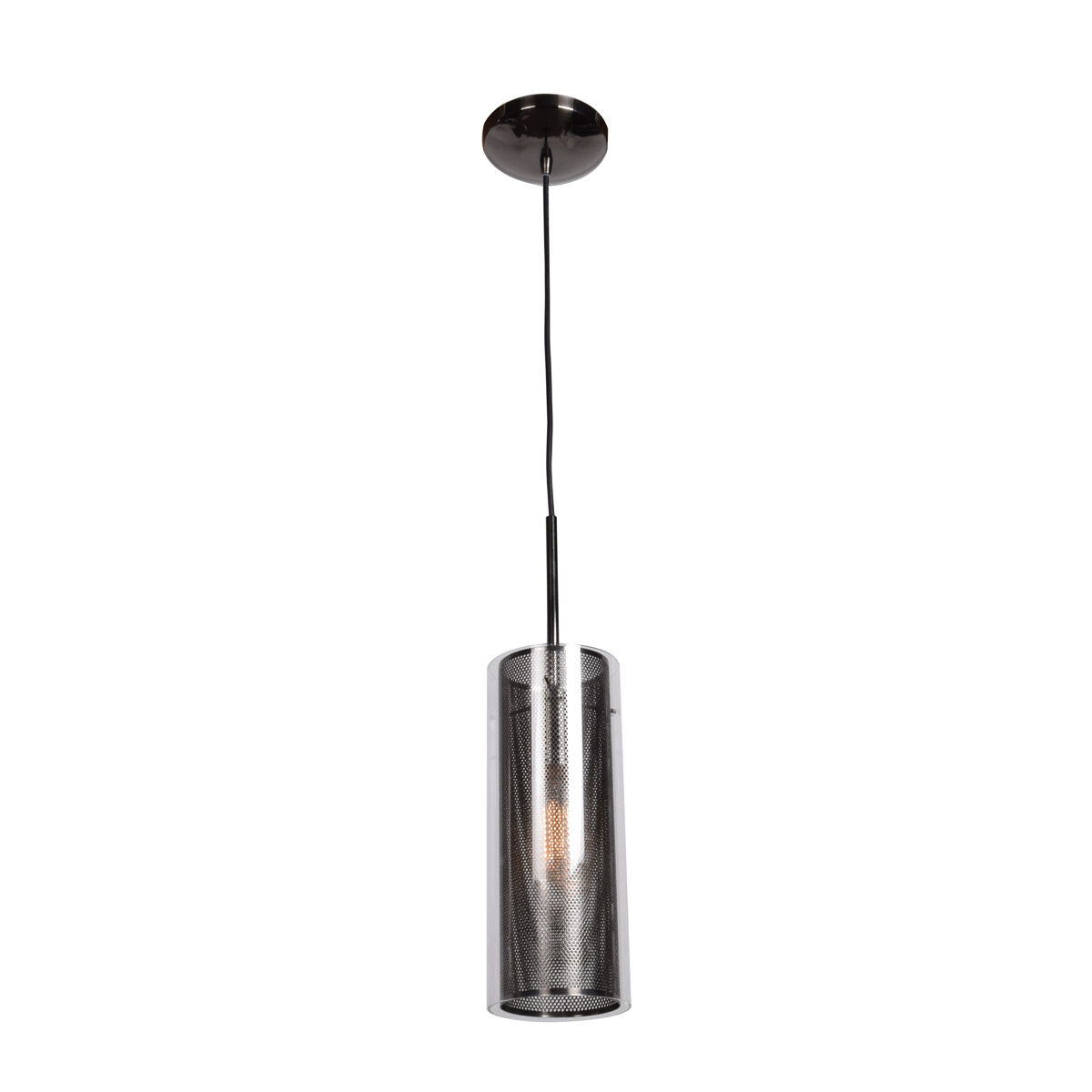 Multis 1 Light 5 inch Black Chrome Pendant Ceiling Light