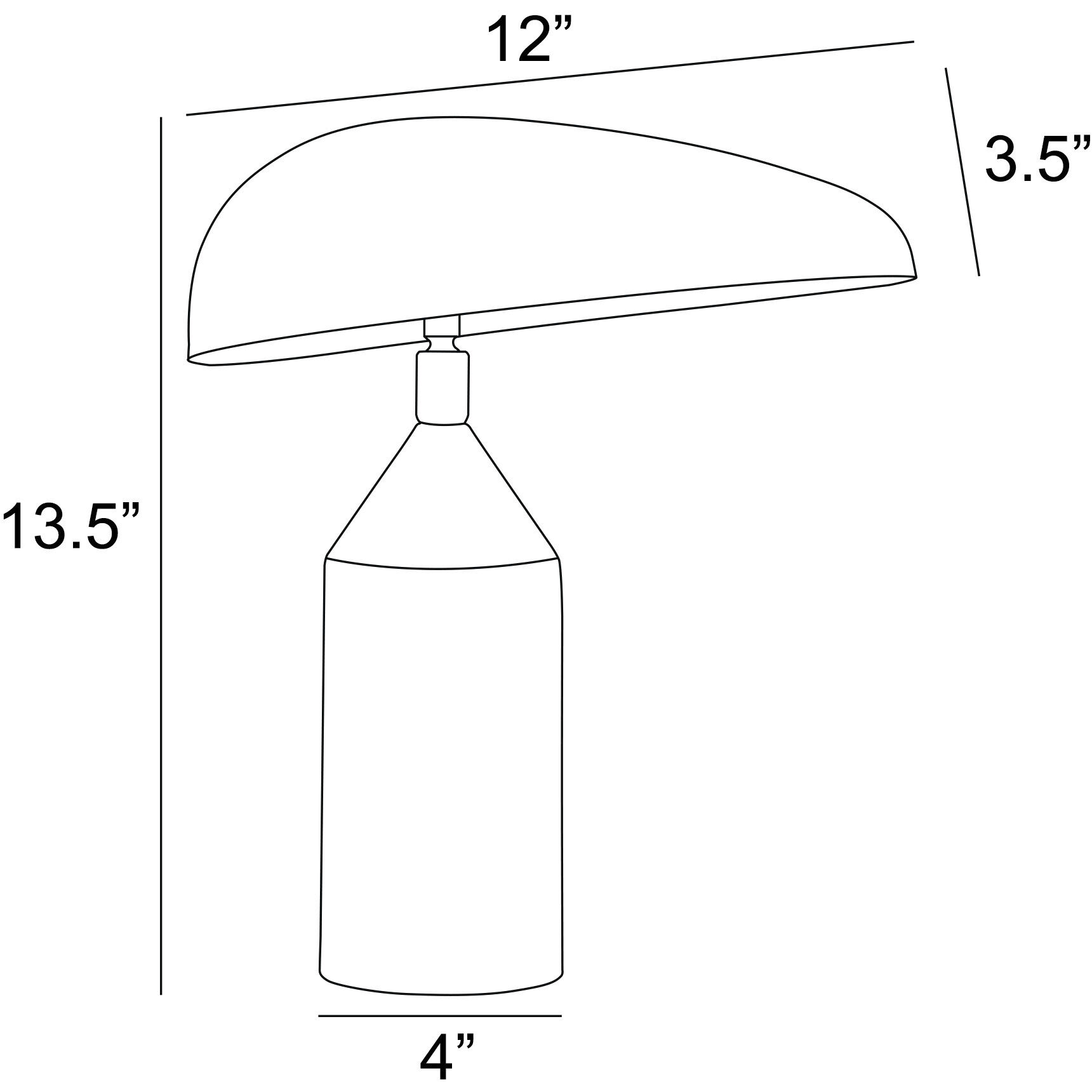 Stanton 13.75 inch 40.00 watt Black Table Lamp Portable Light