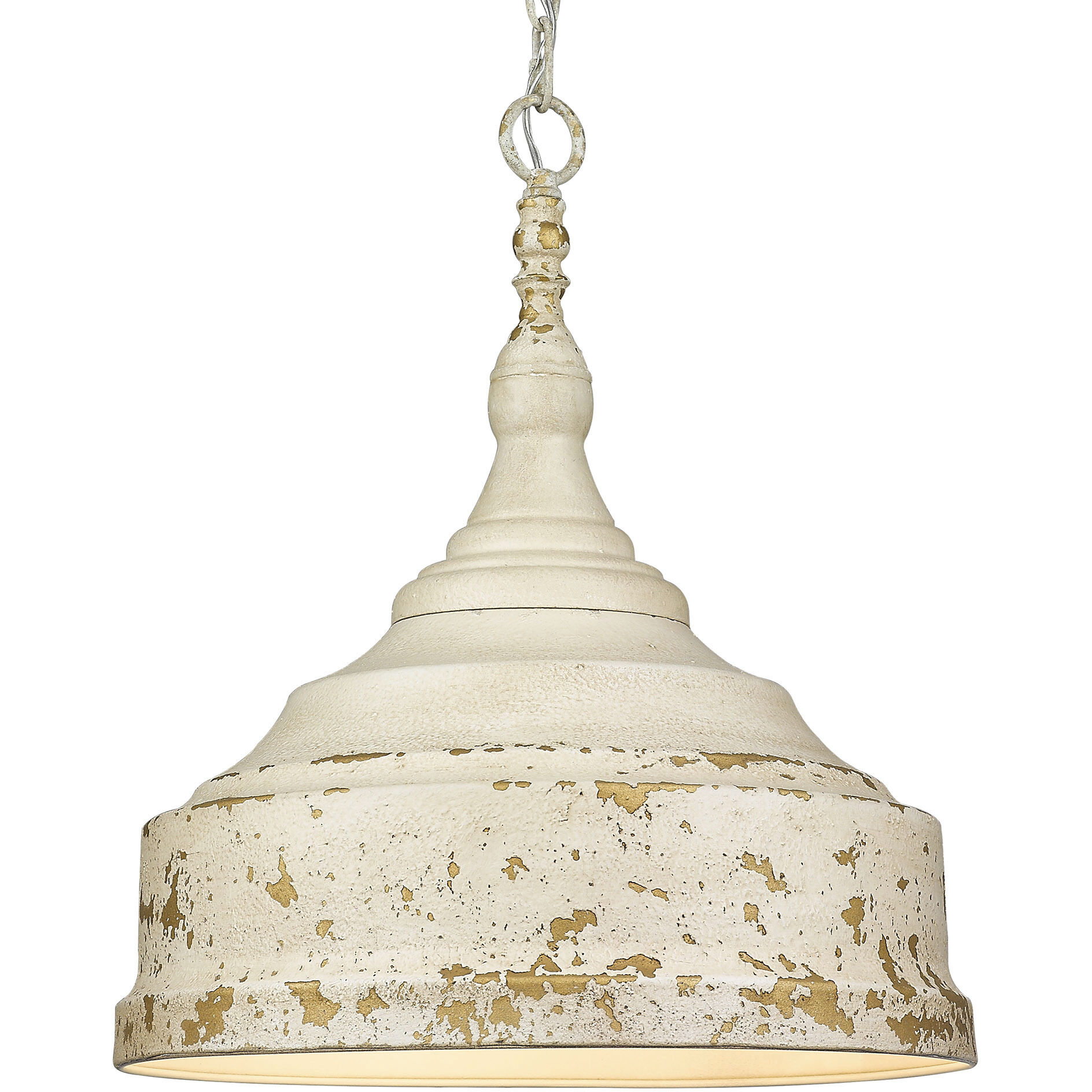 Keating Pendant Ceiling Light in Antique Ivory