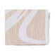Skyros 60 X 50 inch Beige/Metallic - Champagne/White Throws, Rectangle