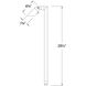 Hardy Island 12v 3.00 watt Matte Bronze Landscape Spot Light and Stem in 3W
