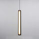 Chaos LED 7 inch Black Pendant Ceiling Light in 1, 20in.
