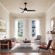 Malden 52 inch Matte Black Ceiling Fan