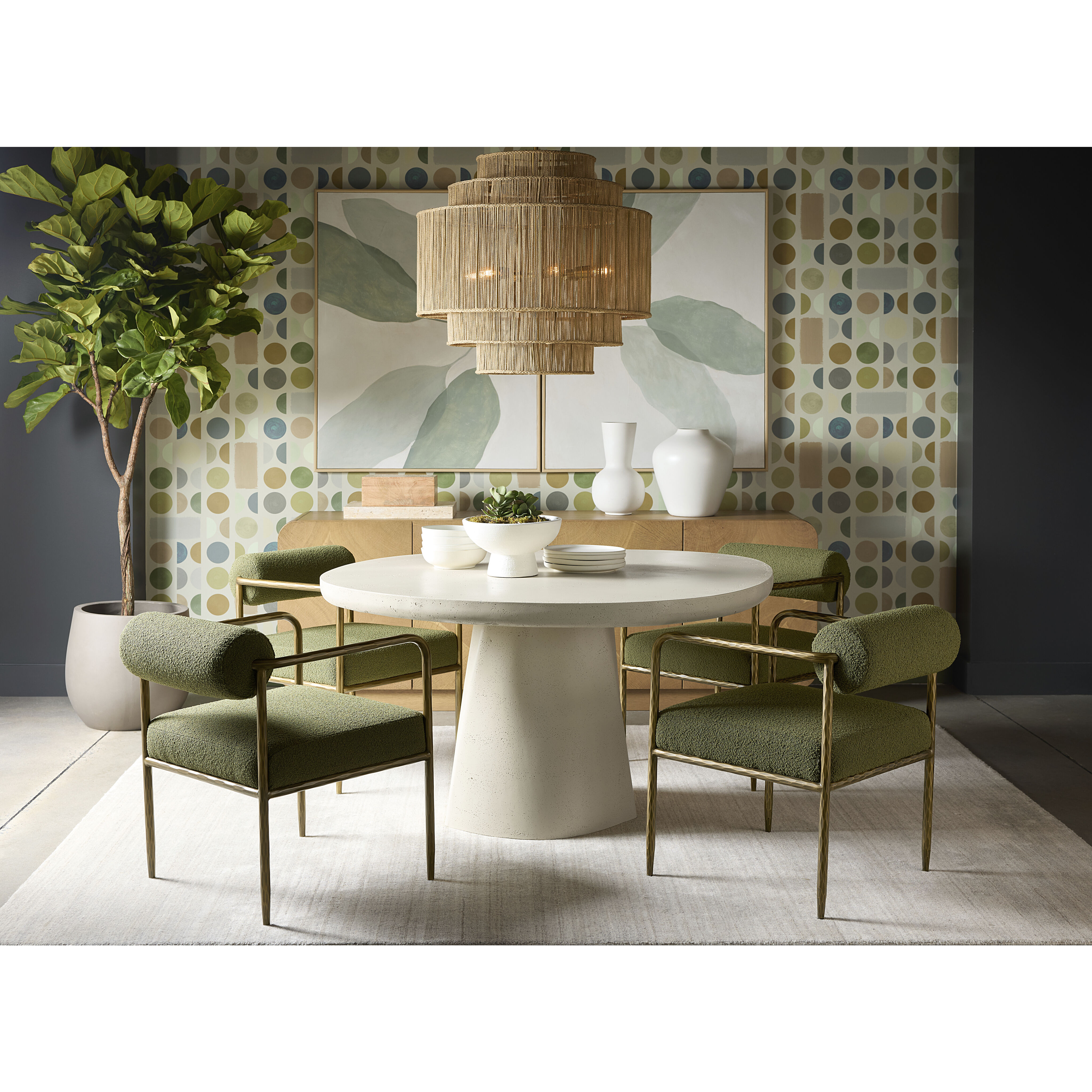 Calm Reflection 50 X 40 inch Hand Painted Art, Set Of 2