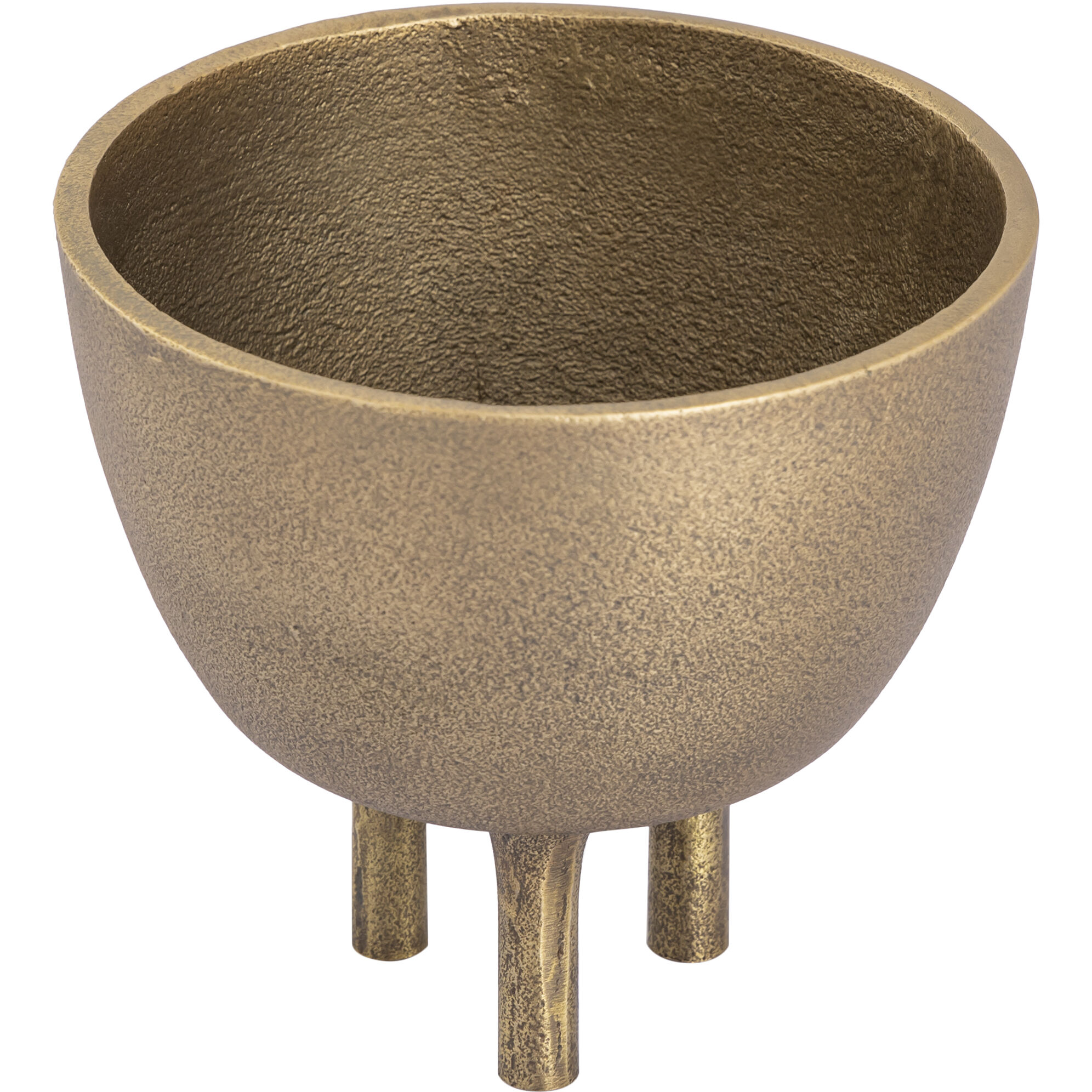 Kiser 6 X 6 inch Bowl in Brass