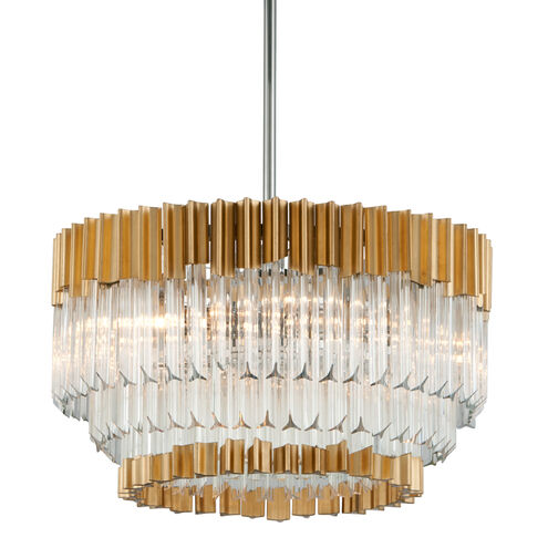 Charisma 36 inch Gold Leaf Pendant Ceiling Light