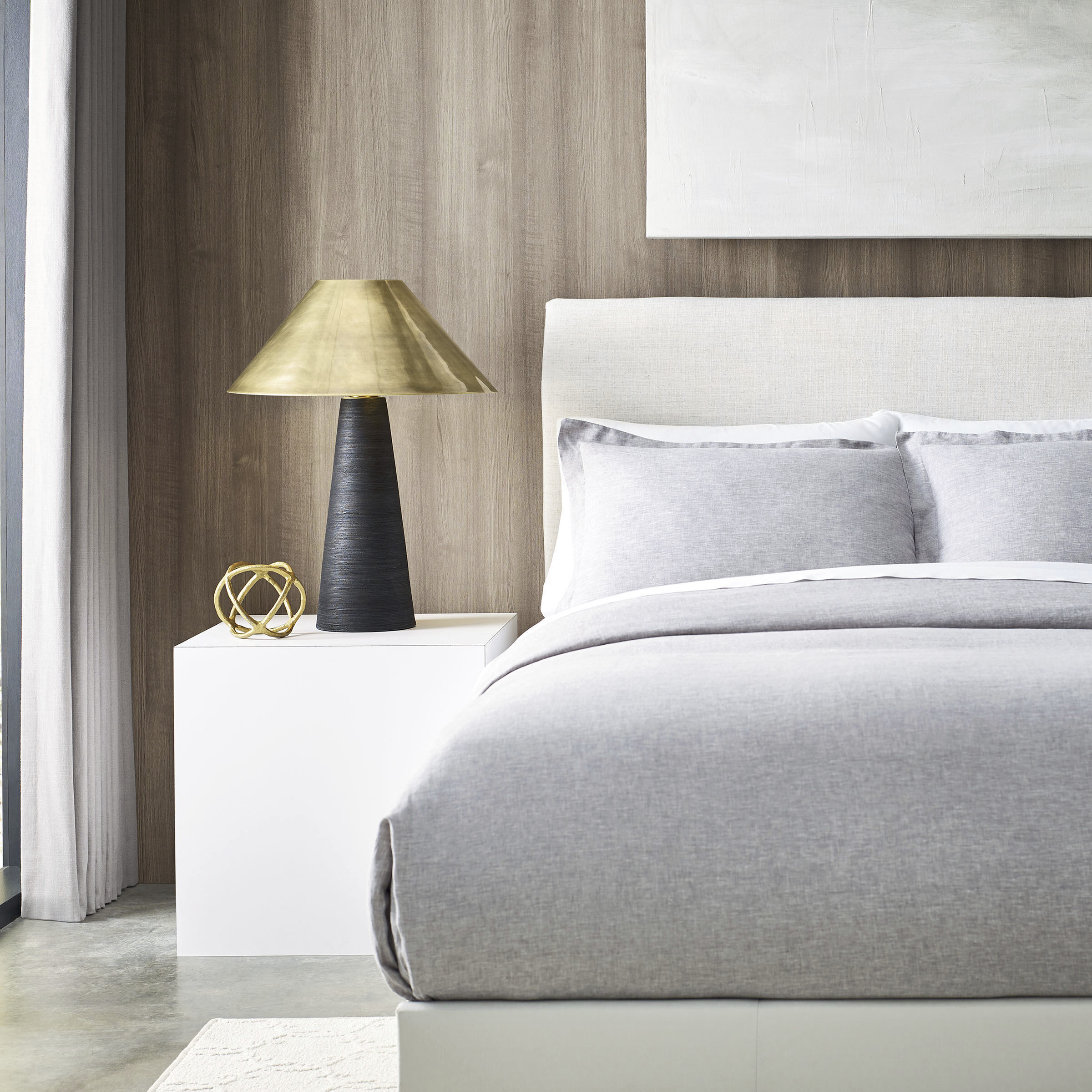 Sean Lavin Karam 40 watt Natural Brass Table Lamp Portable Light