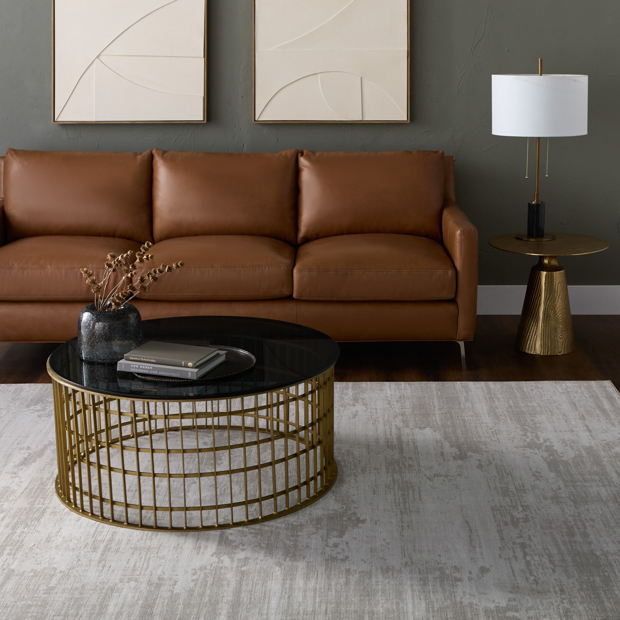 Laila 130 X 94 inch Earth Tones Rug in 8 x 11