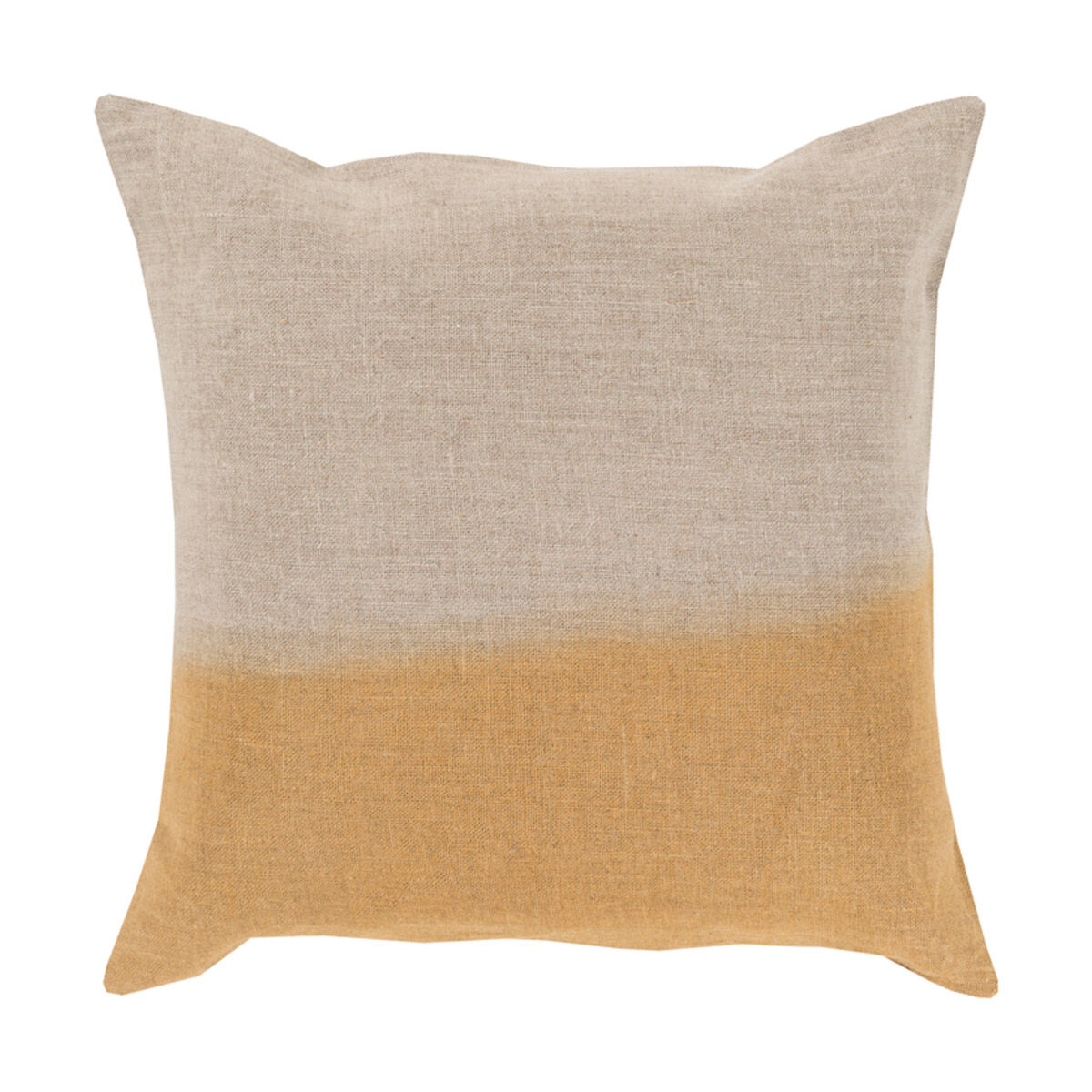 Truly Coastal 32091 K Long Beach 20 X 20 inch Khaki Tan Pillow Cover