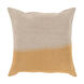 Long Beach 20 X 20 inch Khaki/Tan Pillow Cover