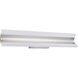 Eros LED 24 inch Brushed Nickel Bath Vanity Light Wall Light