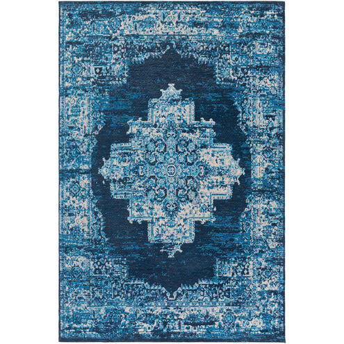Amsterdam 36 X 24 inch Navy/Sky Blue/Camel/Beige/Medium Gray Rugs, Rectangle