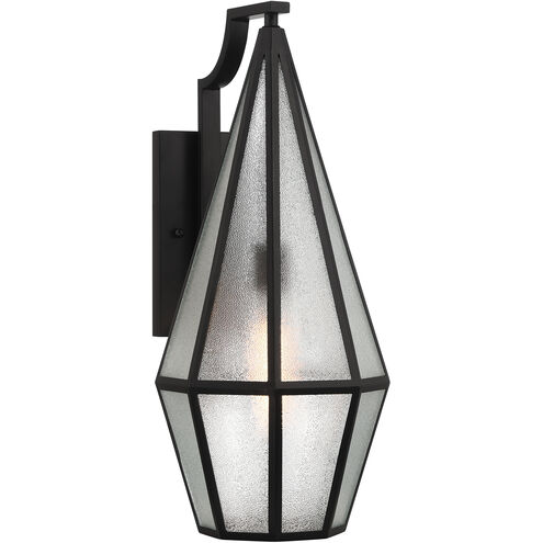 Peninsula 1 Light 24 inch Black Outdoor Wall Lantern