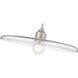 Paloma 1 Light 24 inch Brushed Nickel Pendant Ceiling Light