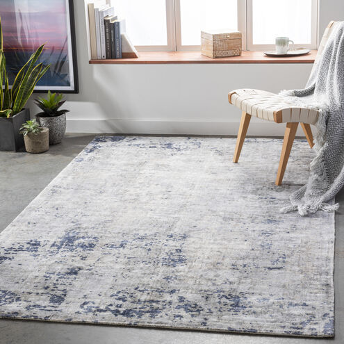 Park Avenue 36 X 24 inch Navy Rug in 2 x 3, Rectangle