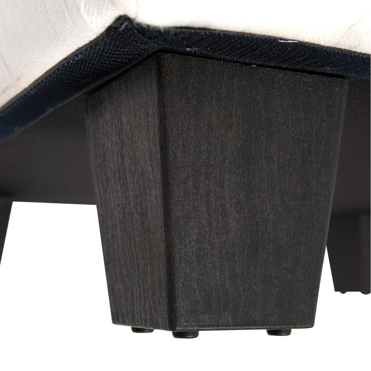 Pod Angora Ebony Chair with Slipcover